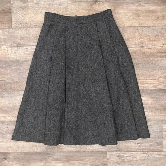 ZARA BLOGGER FAVE!!! Wool-Blend Midi Skirt NWT - Picture 15 of 16